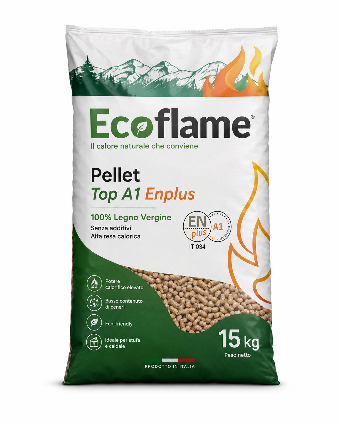 Pellet “Top” A1 Enplus Ecoflame