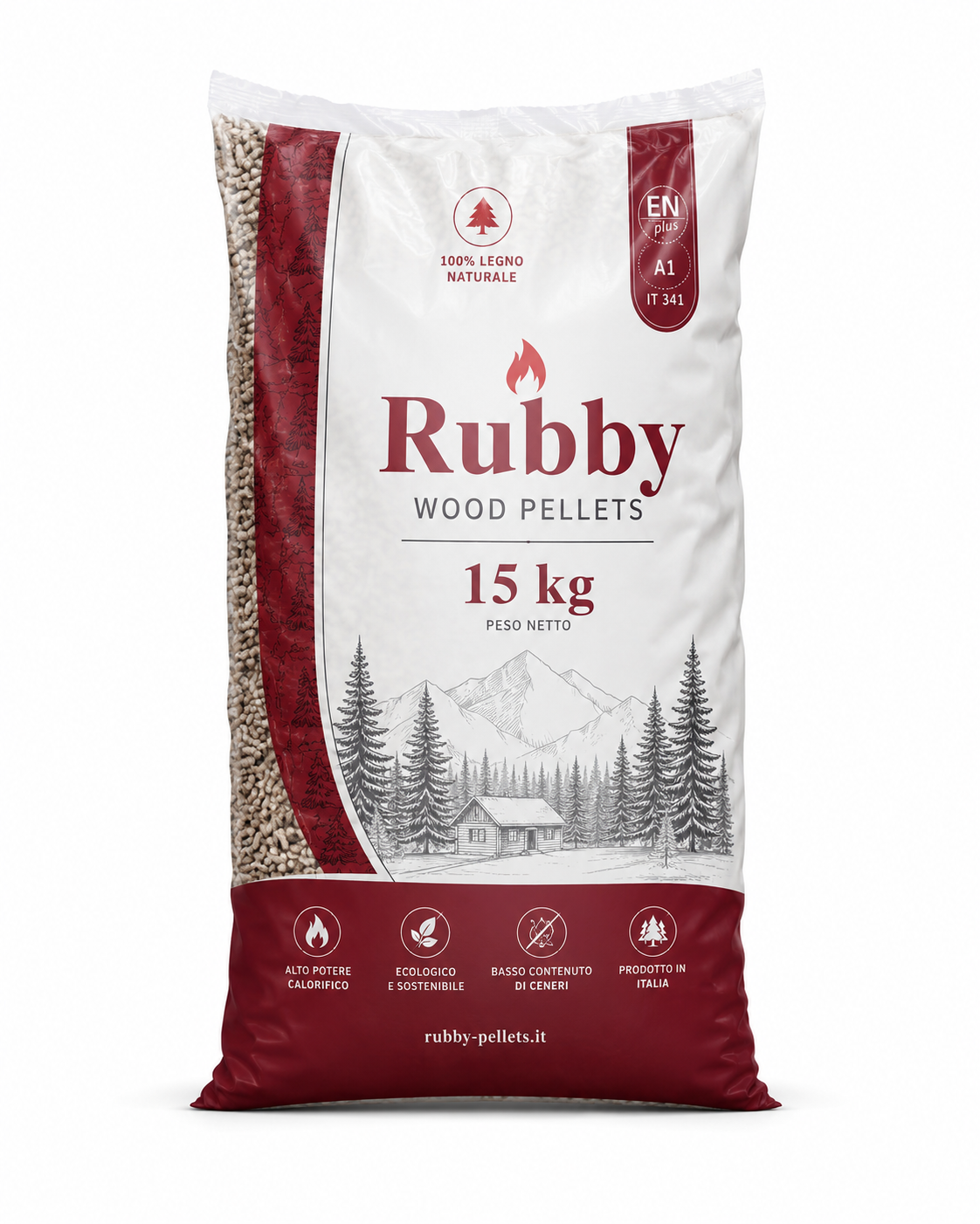 Pellet Rubby Pallets 15kg
